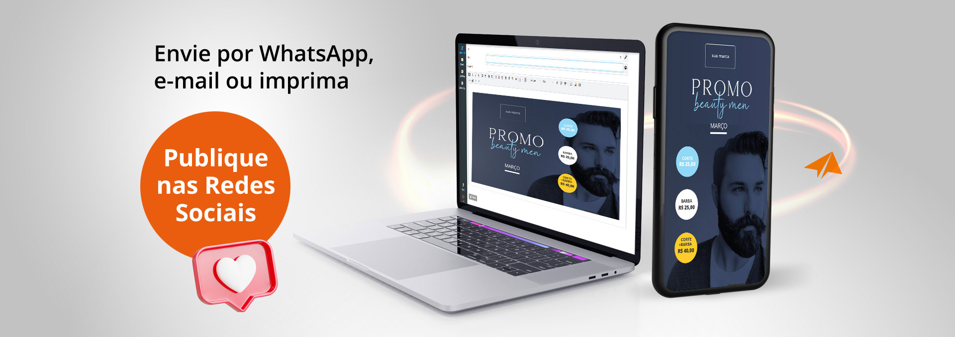 Banner Cartões Empresas Promocionais para Email, Whatsapp, Redes Sociais ou Imprimir