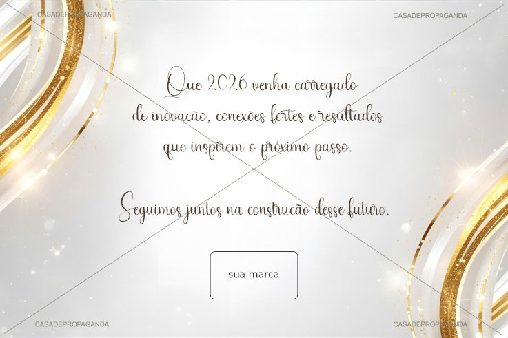 Cartão Ano Novo Clientes Conexão