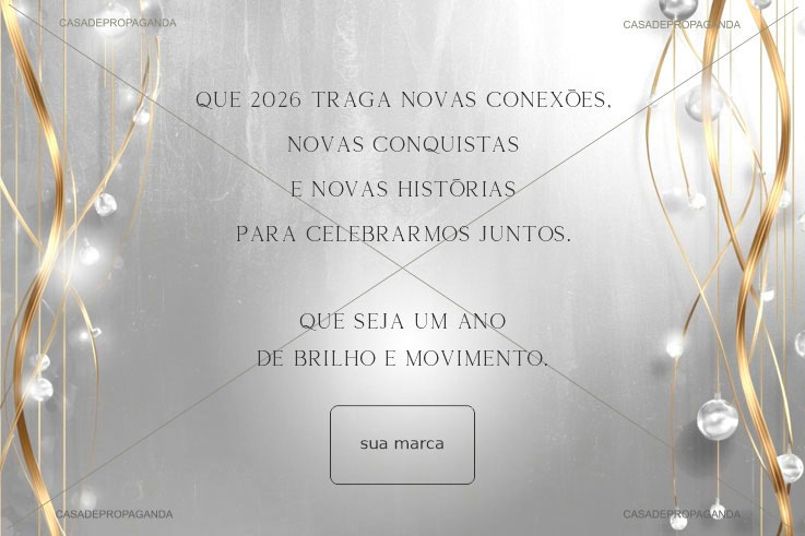 Cartão Parceiros Ano Novo