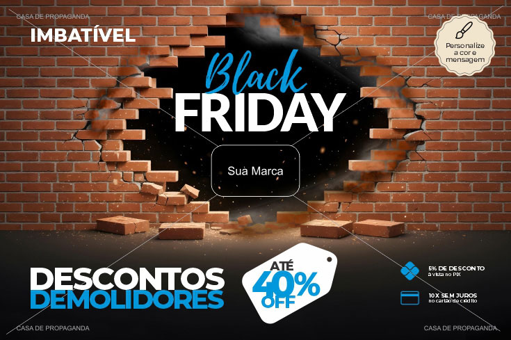 Arte Promocional Black Friday Brick