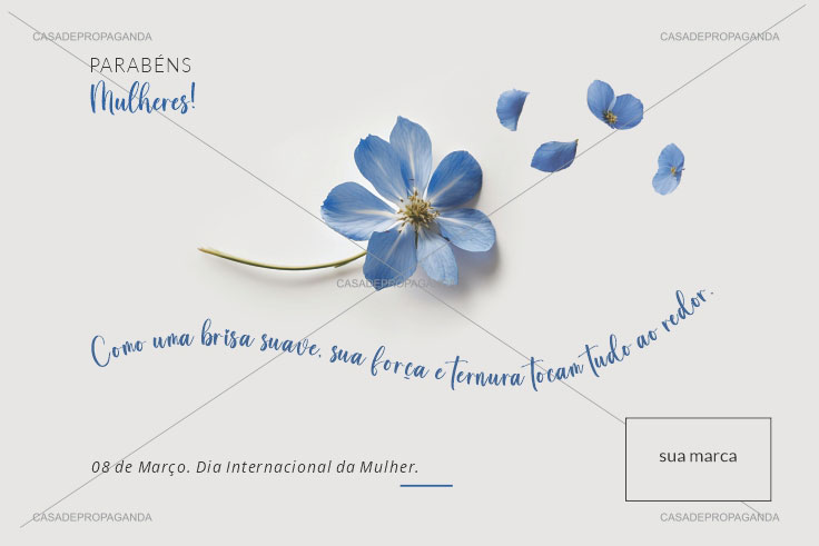 Cartão Brisa Dia das Mulheres Clientes