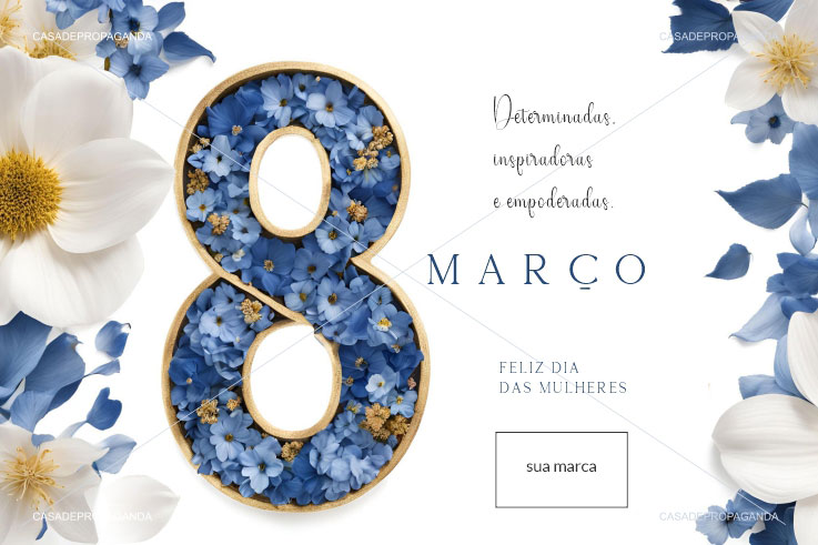 Cartão Dia das Mulheres Empoderadas