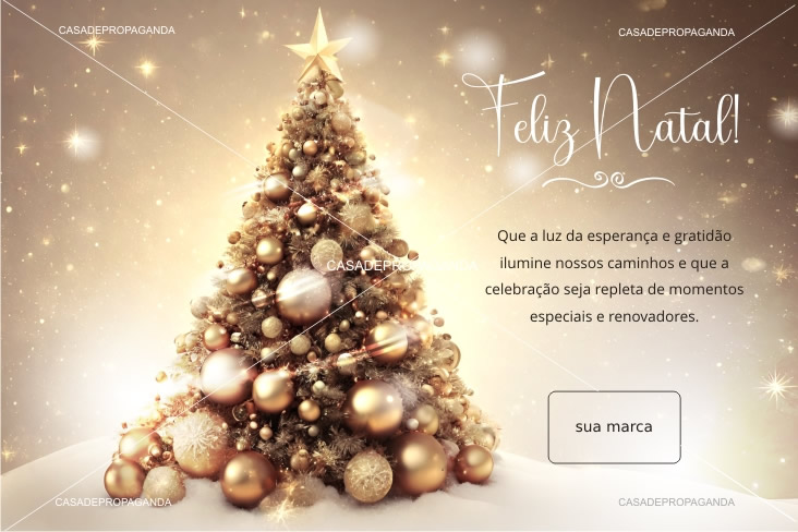 Cartão Natal Constelação Empresas