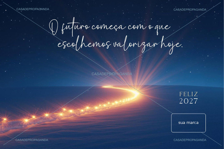 Cartão Natal Futuro Empresas