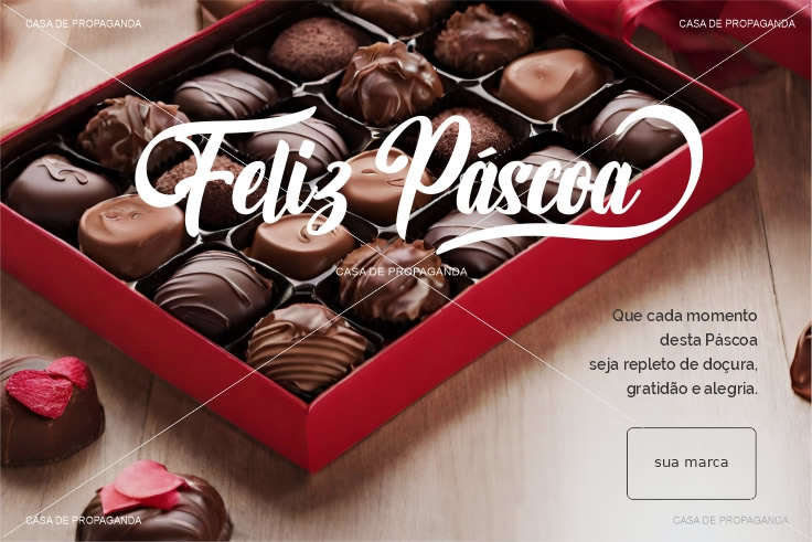 Cartão Presente Páscoa Empresas
